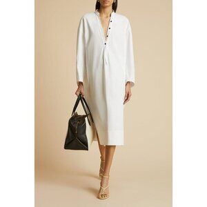 NWT Khaite Dress Brom in white SIZE 4